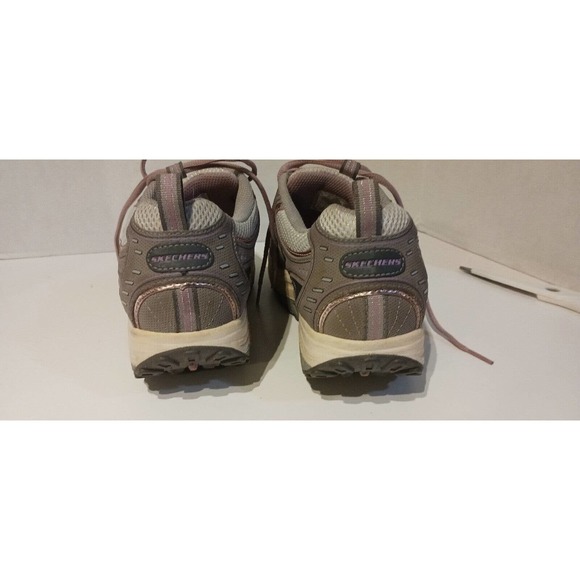 Women’s Skechers Shape Ups‎ Curved Toning Walking Shoes Size 8 Gray & Pink - Picture 12 of 15